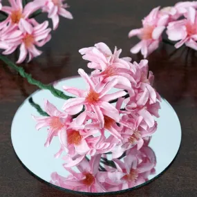 72 Poly Pink Hybrid Paper Craft Lily Flowers Corsage and Boutonniere Wedding Home Craft Decor