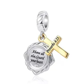 Above All Else Charm - 925 Sterling Silver