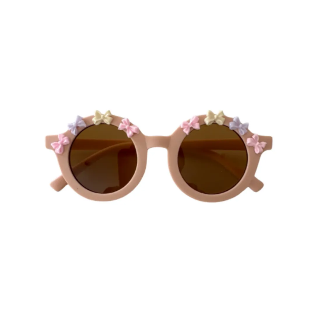 Alina Round Sunnies - Pastel Bows