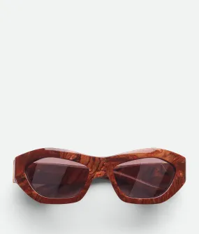 Angle Hexagonal Sunglasses