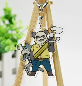BEASTARS Legoshi and Gohin Style Acrylic Keychain