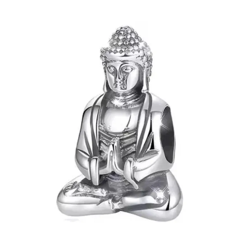 Buddha Charm - 925 Sterling Silver