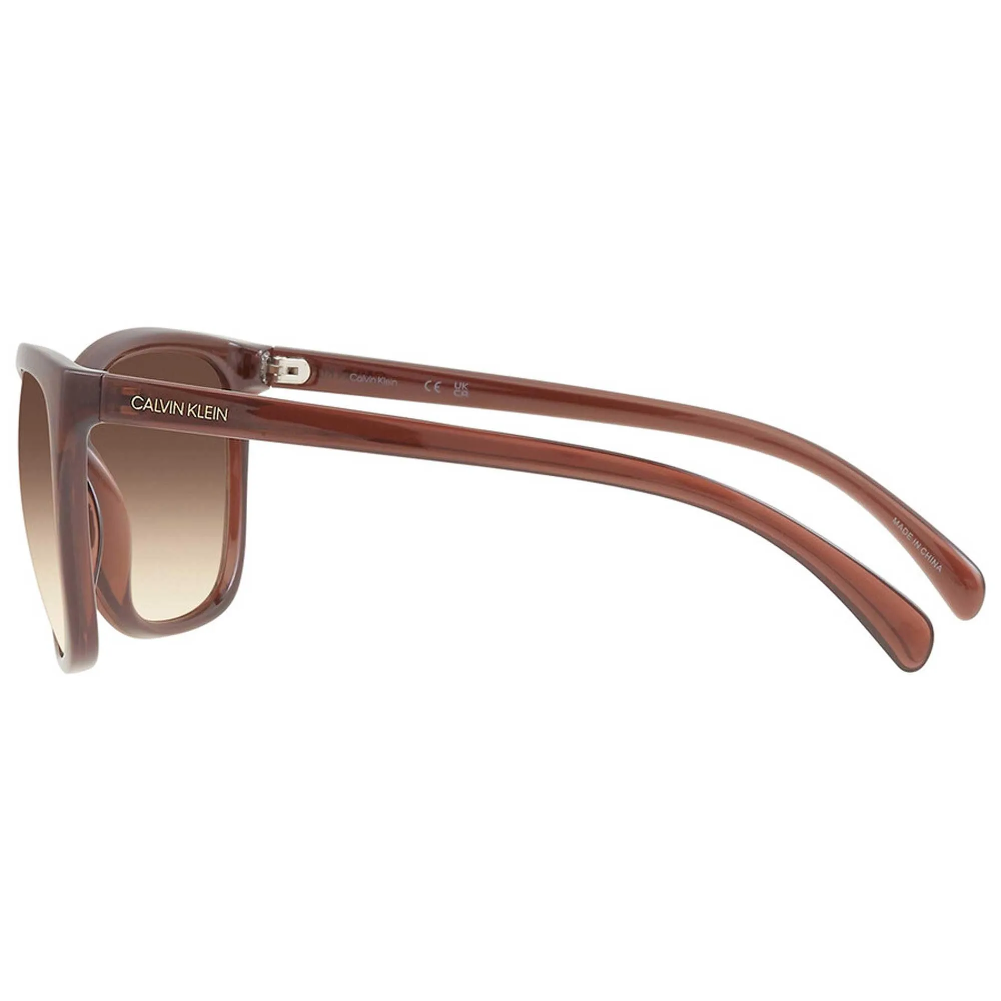 Calvin Klein Women's Sunglasses - Milky Brown Plastic Frame | CK19565S 210