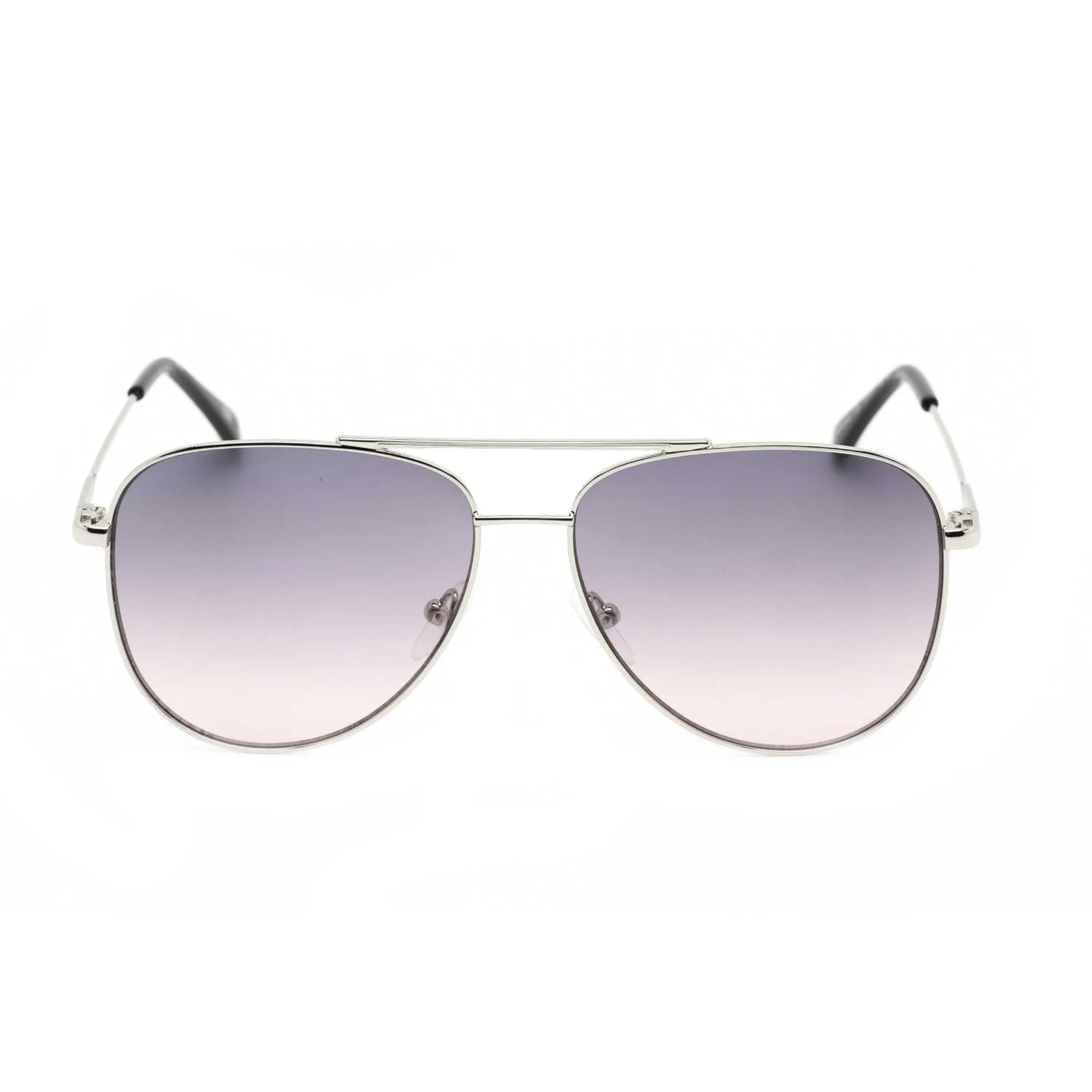 Calvin Klein Women's Sunglasses - Silver Metal Aviator Frame | CK19133S 046
