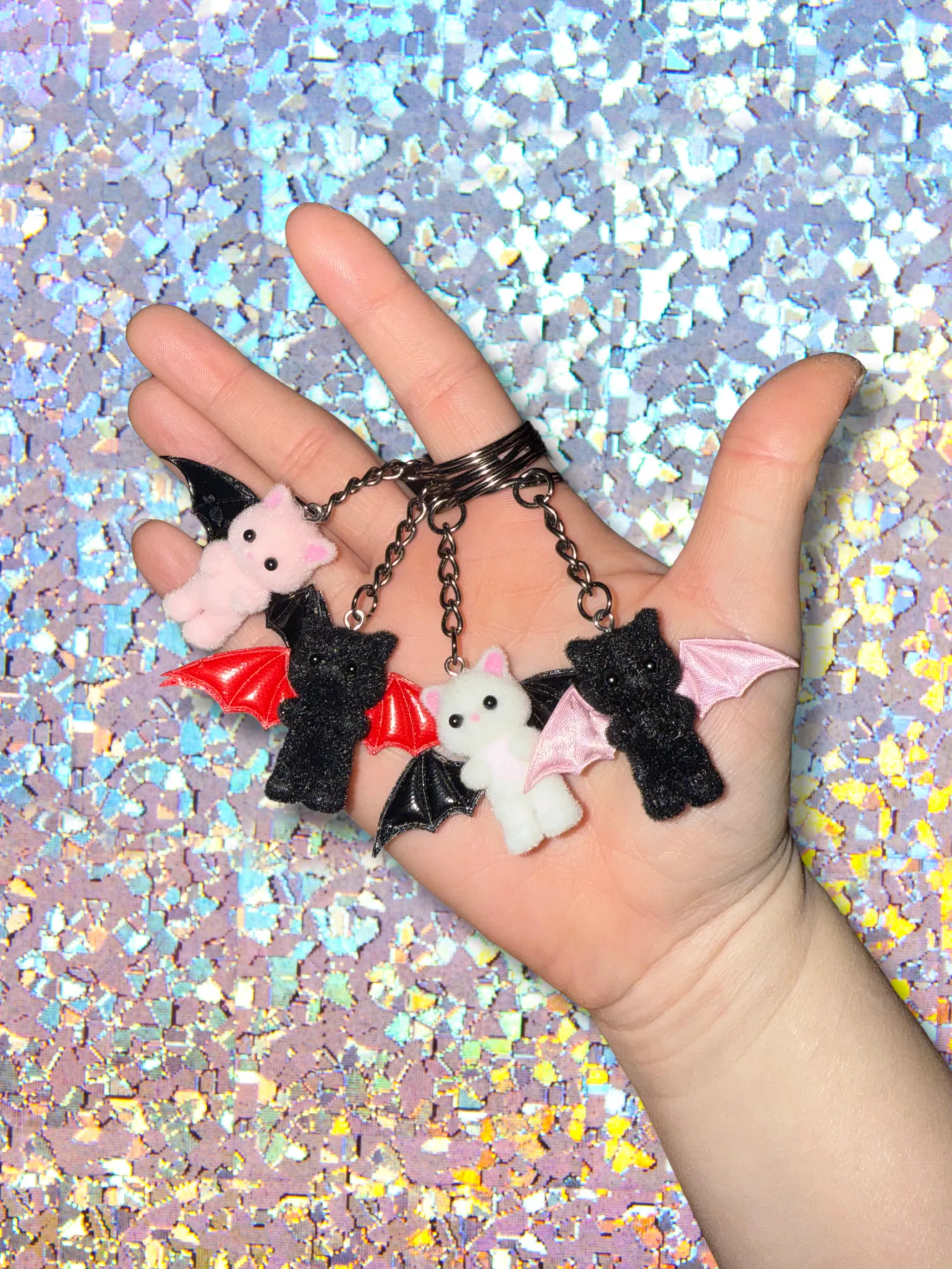 Cat Demon Keychains