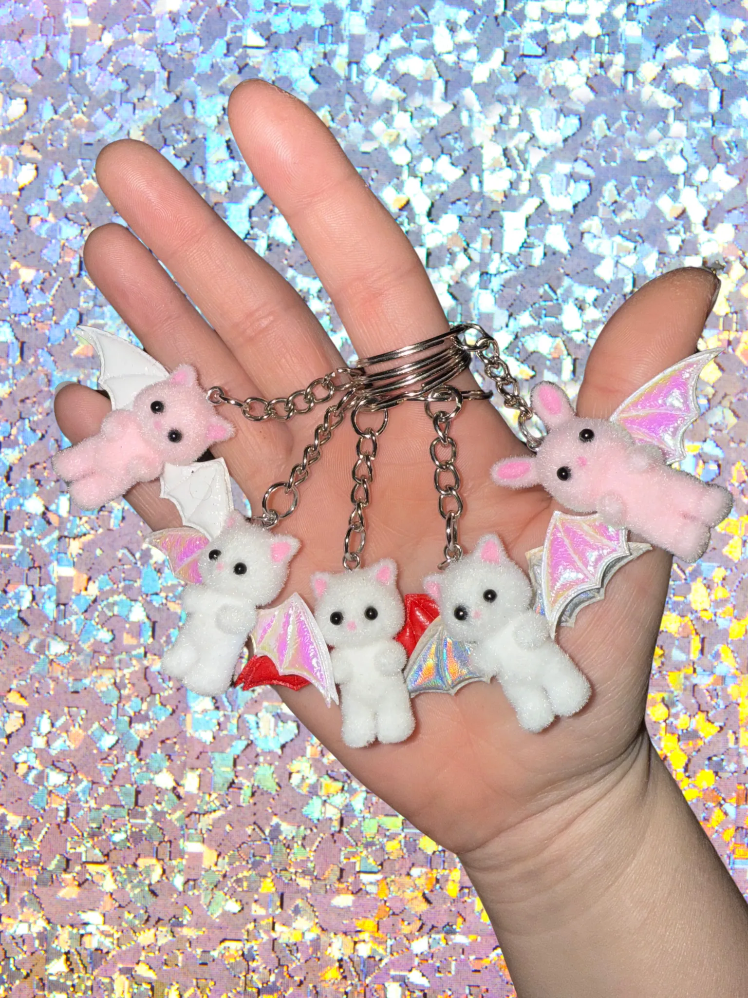 Cat Demon Keychains