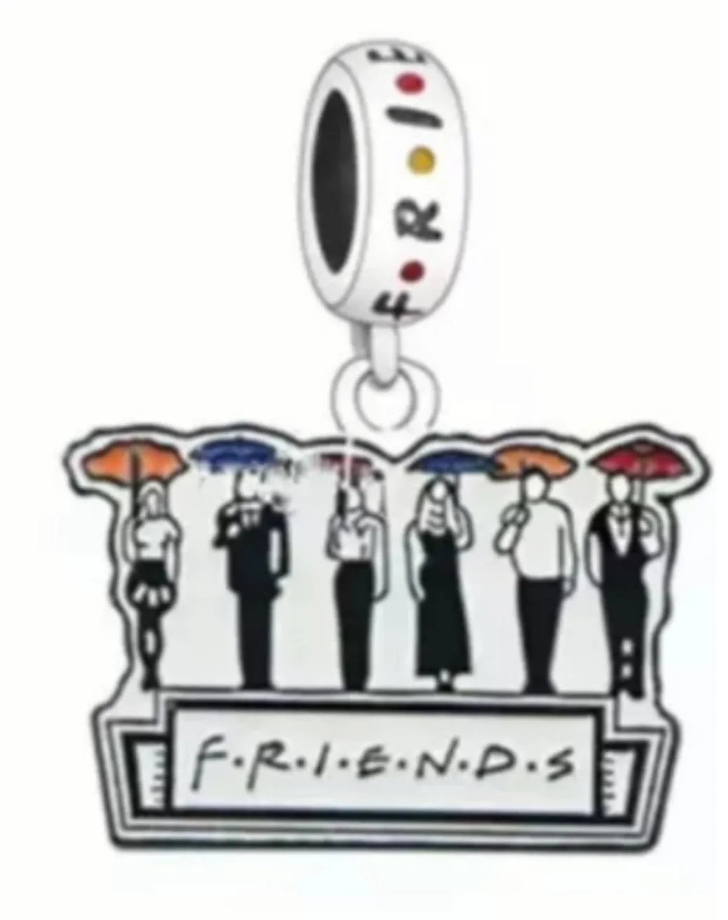Characters Charm - 925 Sterling Silver