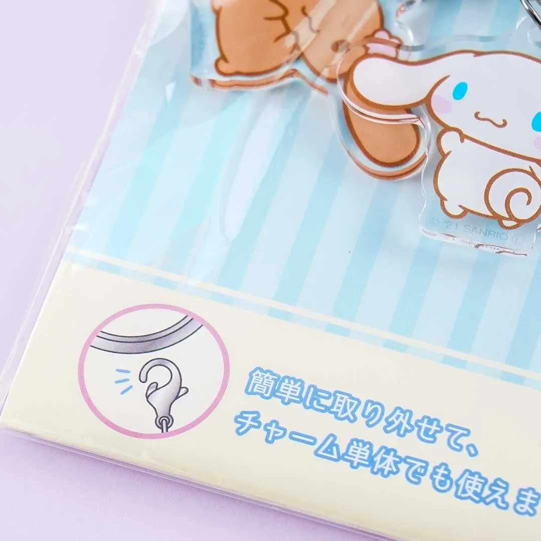 Cinnamoroll Friends Triple Charm Acrylic Keychain