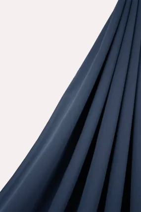 Classic Chiffon Hijab - Dusty Blue