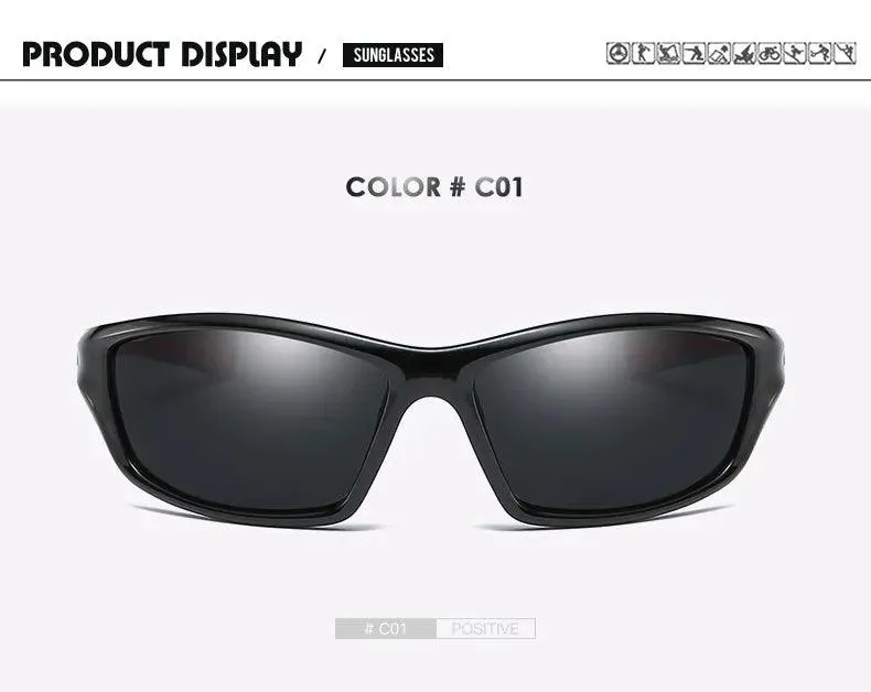 Classic Elegance Men's Polarized Sunglasses - Unmatched Clarity and Style