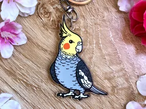 Cockatiel Keychain