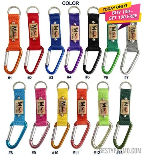 Custom Carabiner Keychains