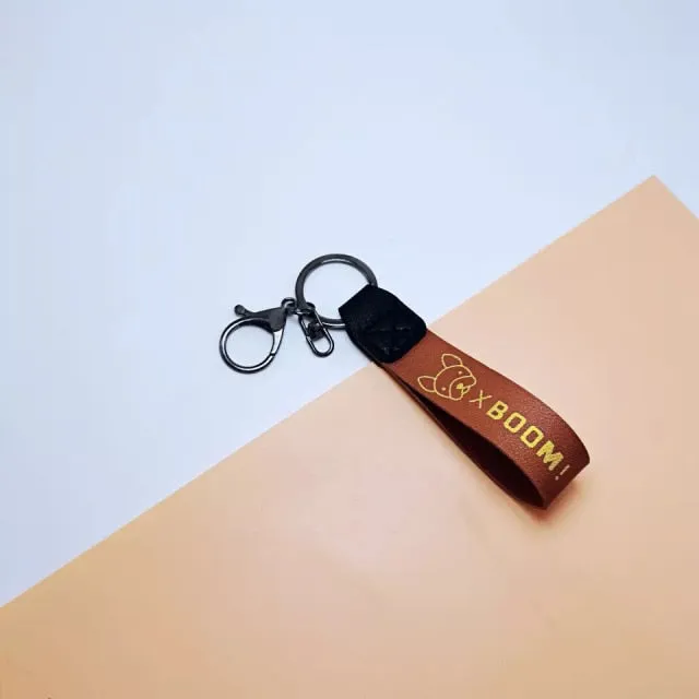 Cute French pendant Dog Keychains