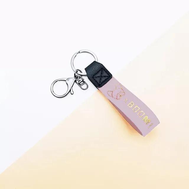 Cute French pendant Dog Keychains