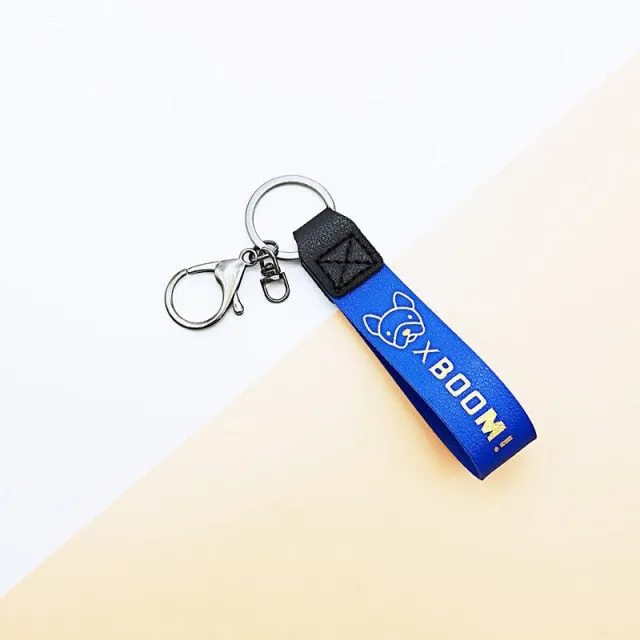 Cute French pendant Dog Keychains