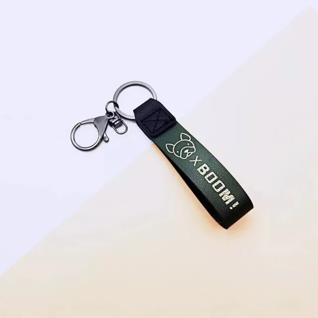 Cute French pendant Dog Keychains