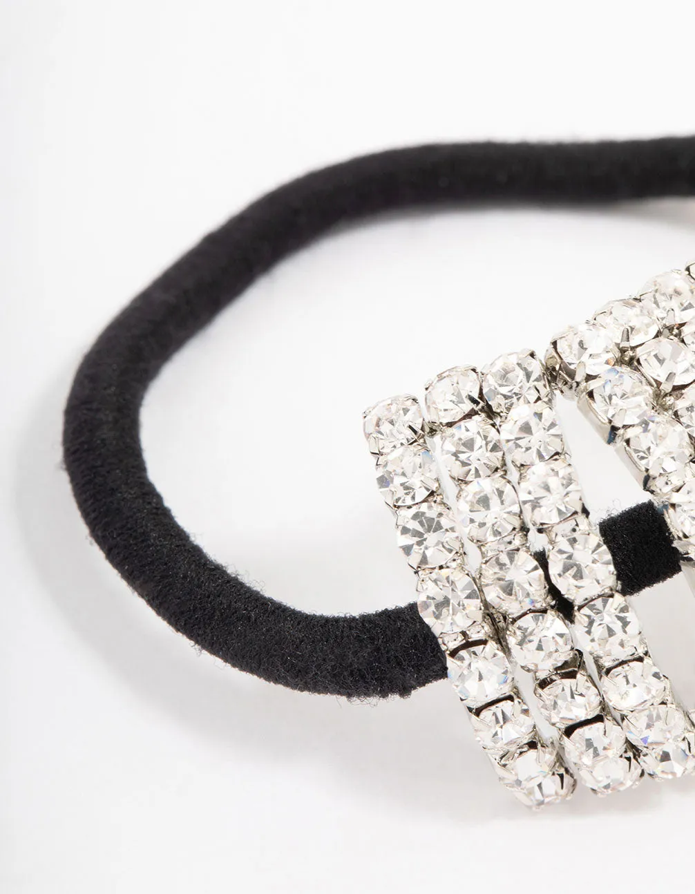 Diamante Stretch Tie Hair Elastic