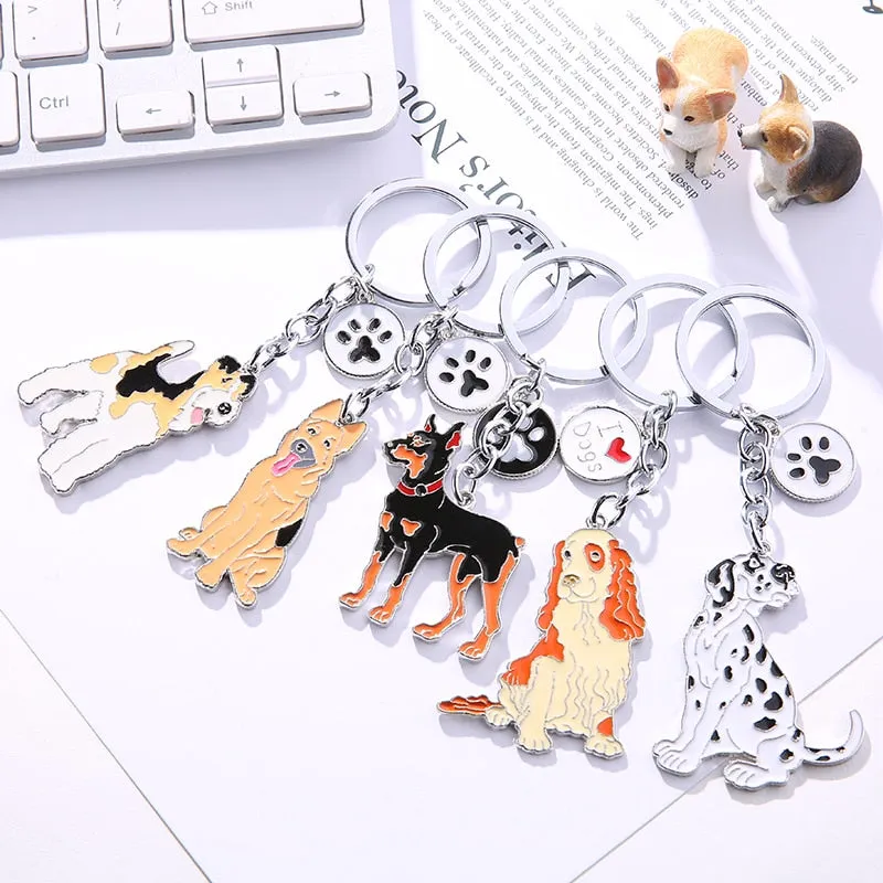 Dog Keychains by Style's Bug (2pcs pack)