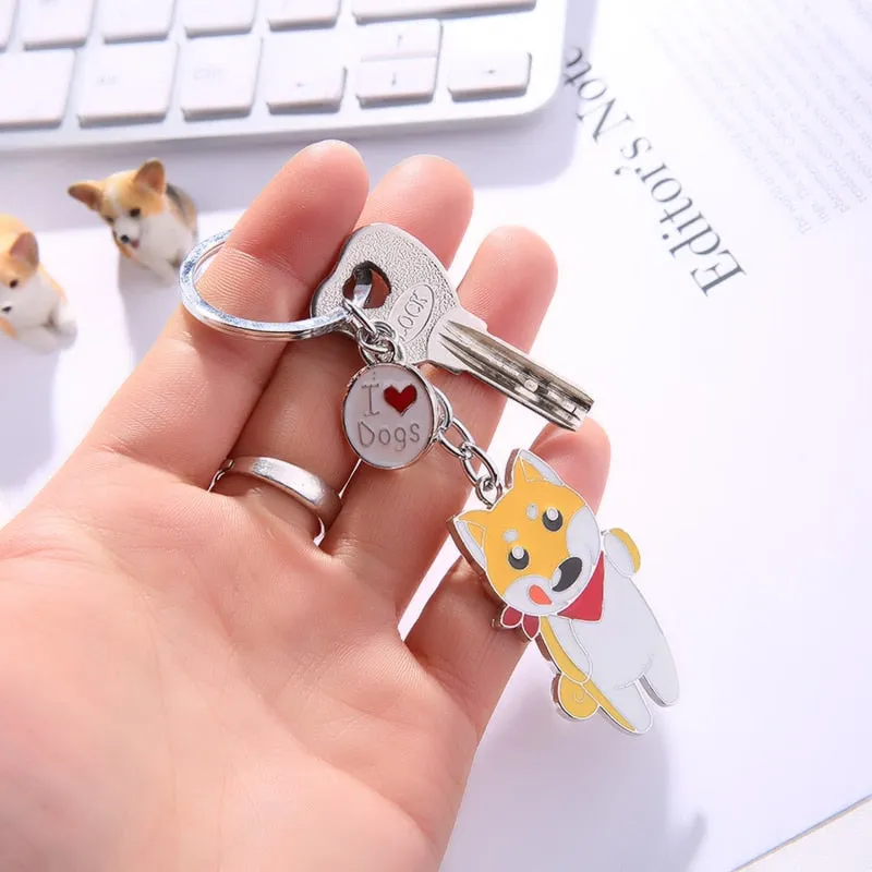 Dog Keychains by Style's Bug (2pcs pack)