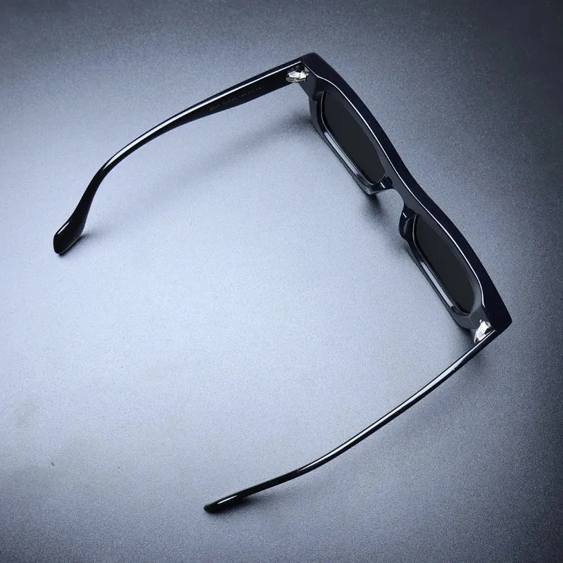 Gatenac Unisex Full Rim Square Acetate Polarized Sunglasses M004