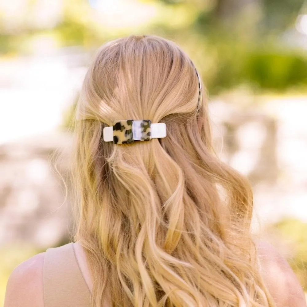 Geometric Barrette Hair Clip