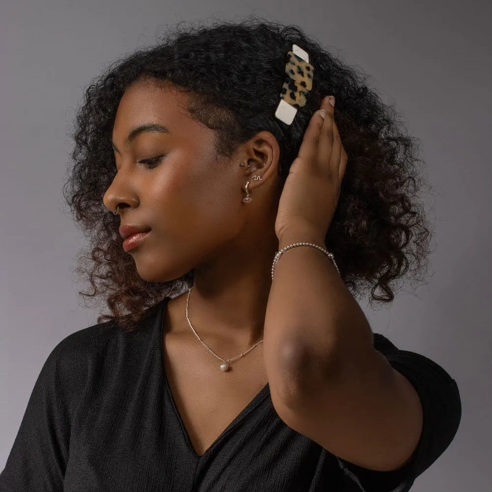 Geometric Barrette Hair Clip