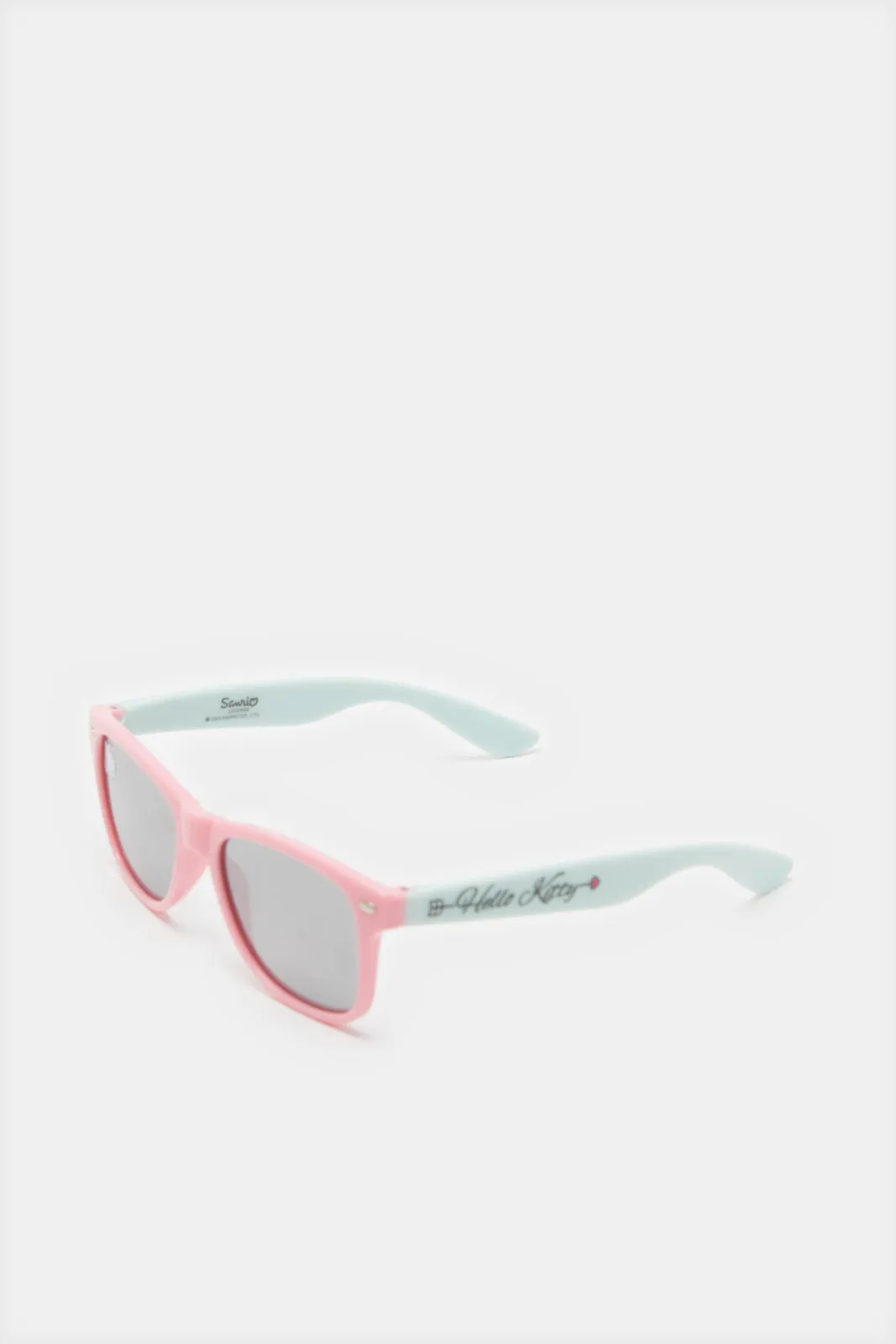 Girls Pink Hello Kitty Sunglasses With Cap (2 Piece)