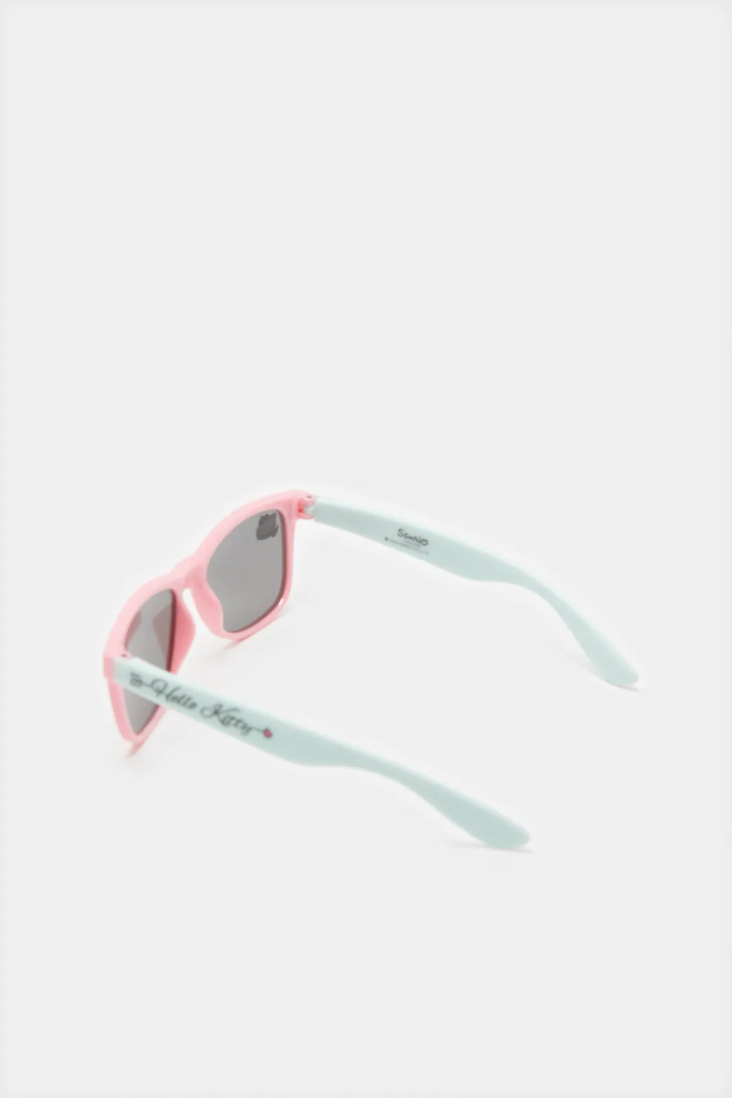 Girls Pink Hello Kitty Sunglasses With Cap (2 Piece)
