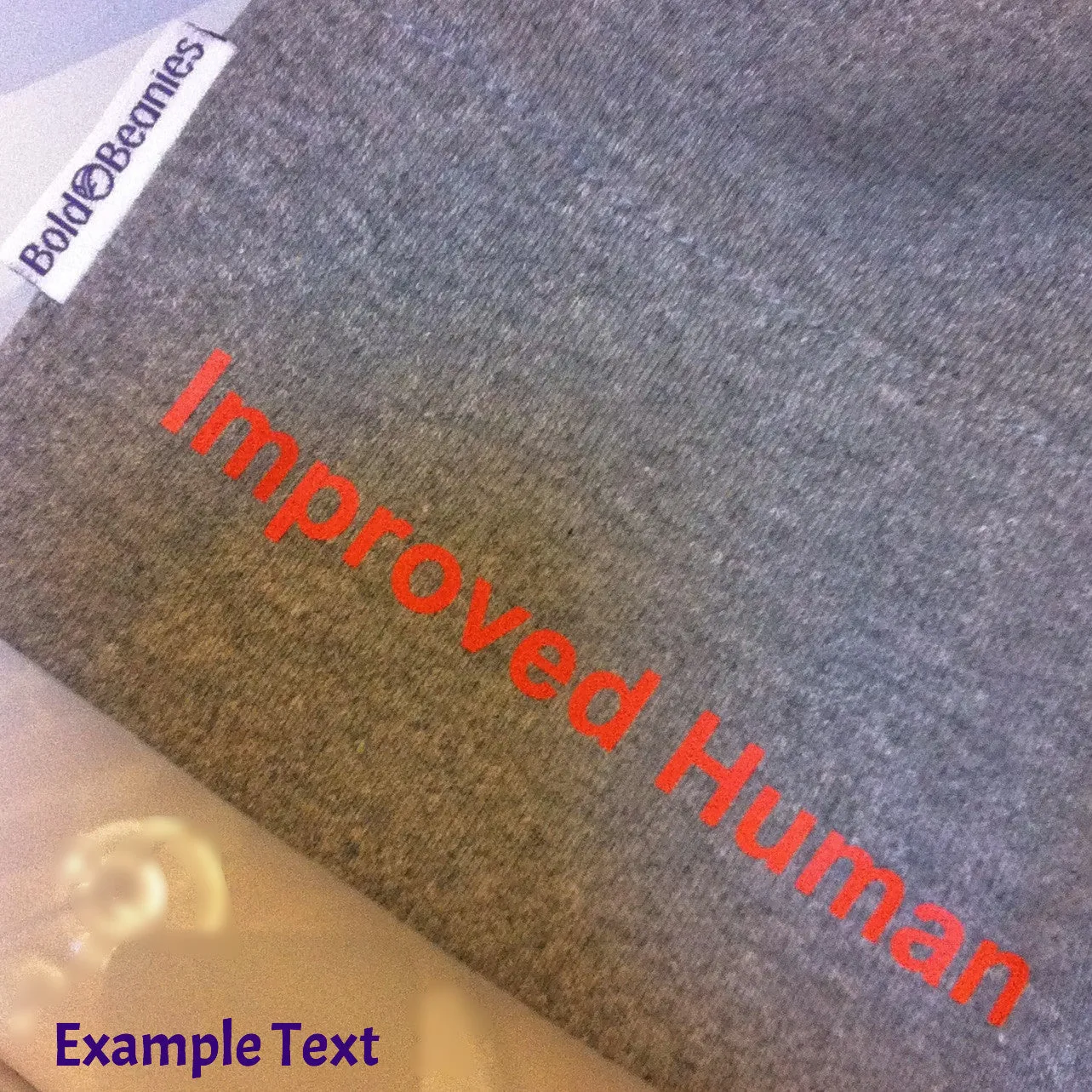 Grey Mens Plain Chemo Cotton Hat