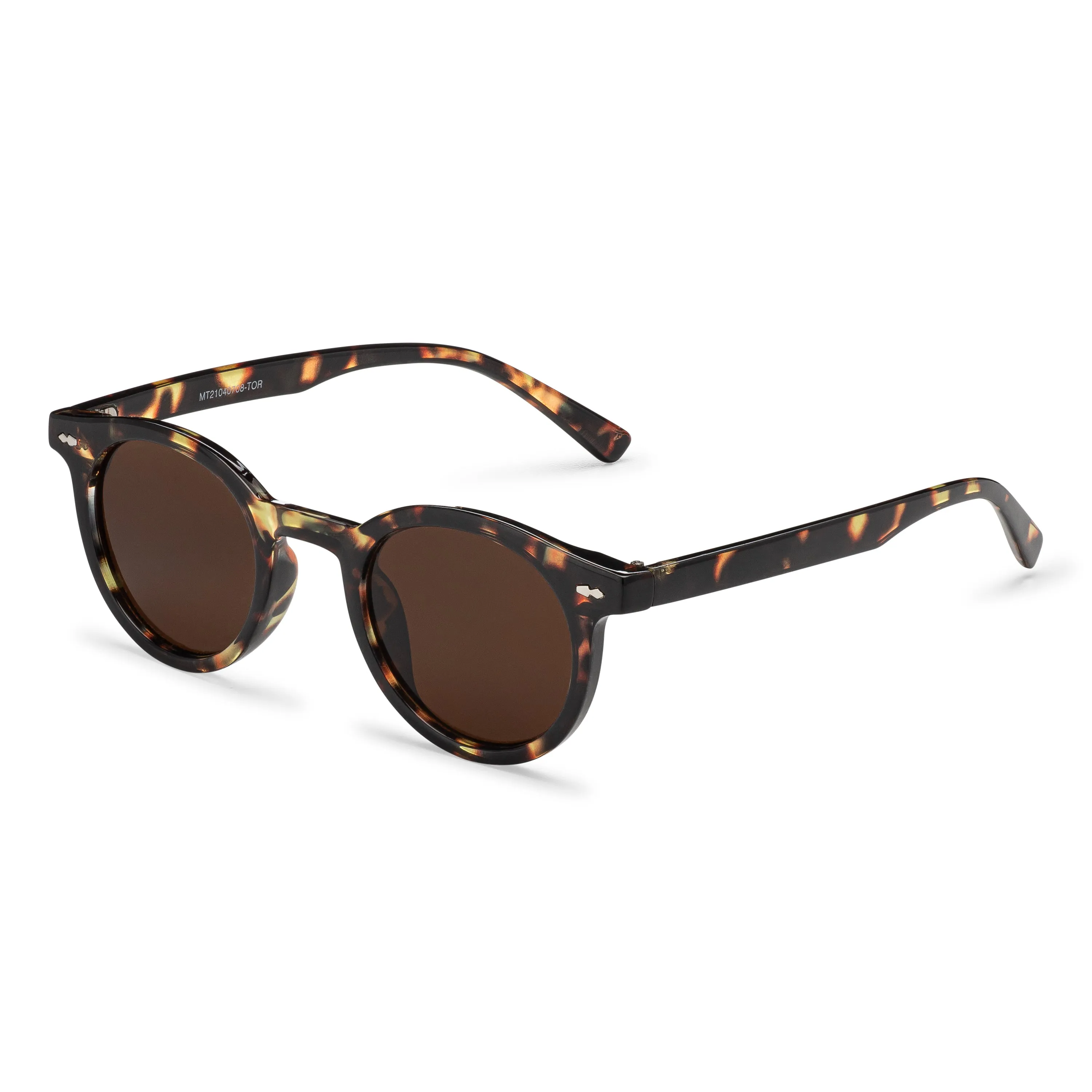 grinderPUNCH Classic Retro Vintage Round Sunglasses for Women Trendy Fashion Glasses