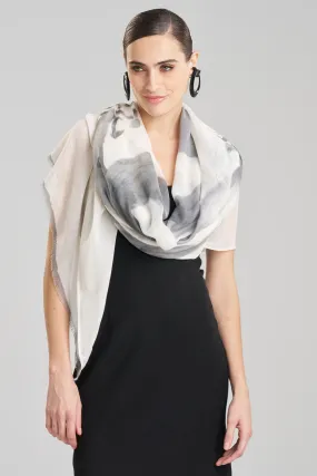 Ink Dragon Printed Scarf