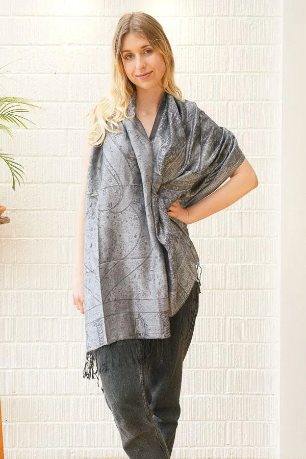 Kalamkari Colourful Modal Shawls
