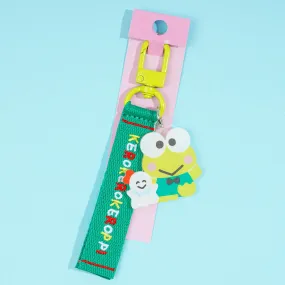 Keroppi Embroidered Tag Key Holder
