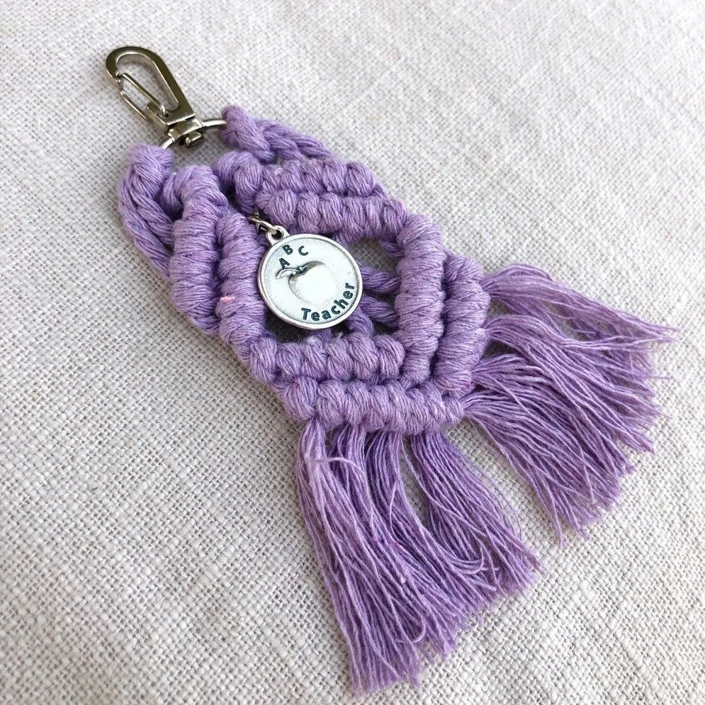 Keychain - Macrame