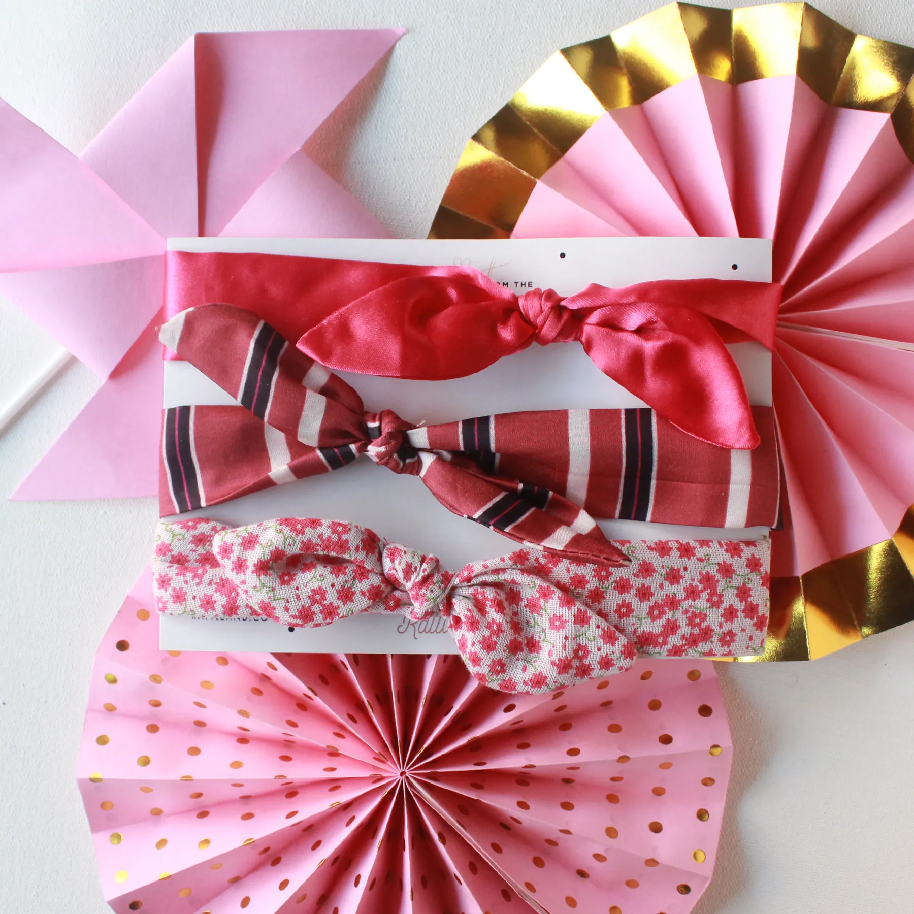Kind Hearted Cutie - Set 3 Headbands