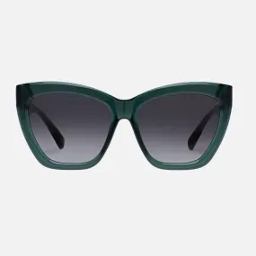 Le Specs Vamos Sunglasses - Emerald Green