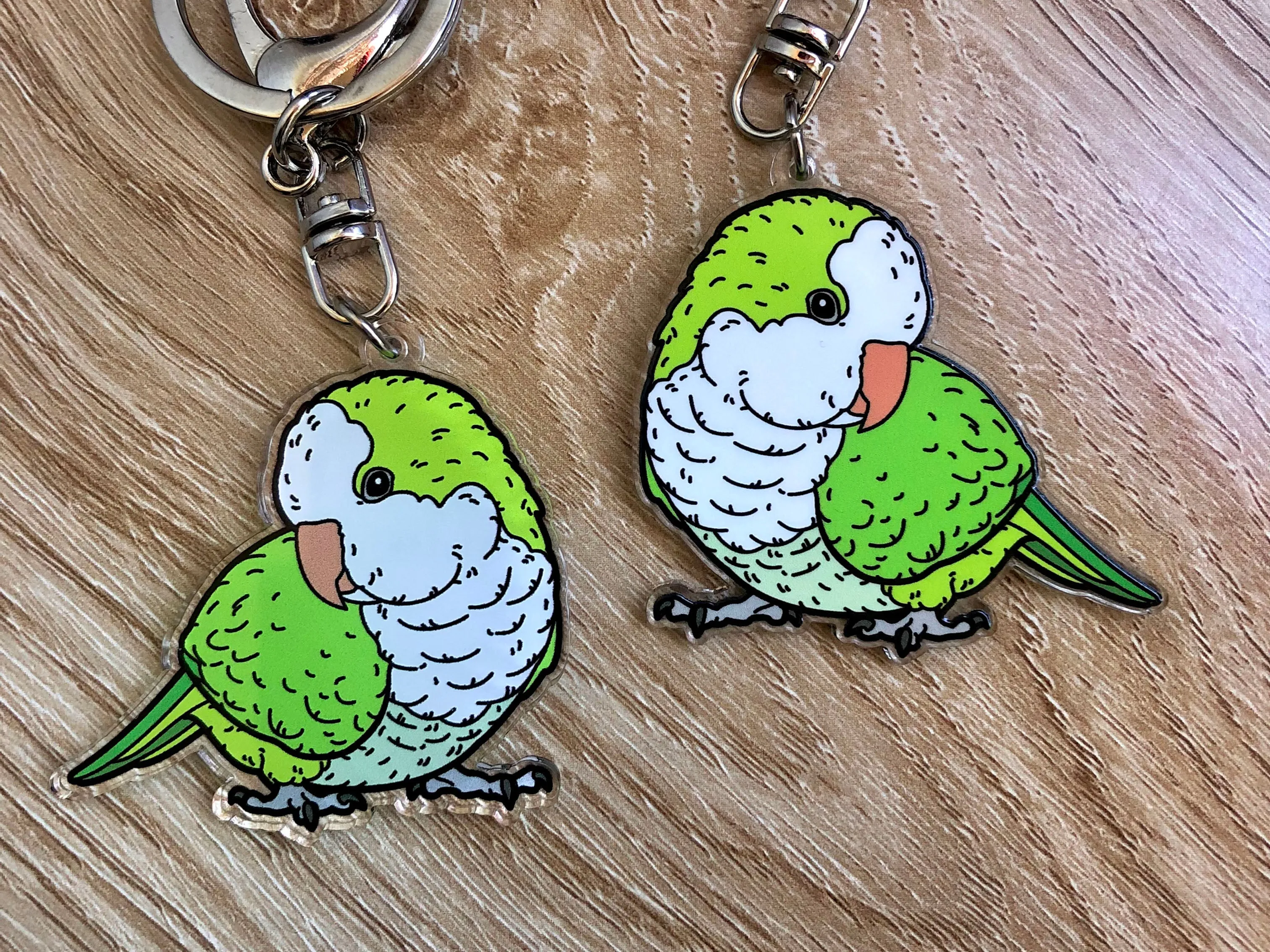 Lefty the Quaker Keychain