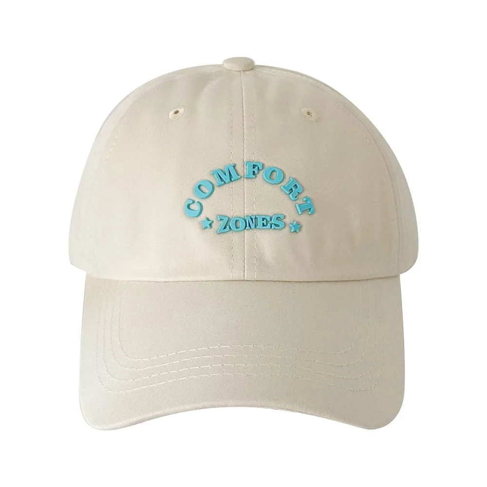Letter baseball cap spring and summer women's fashion boys and girls all-match sun hat sun protection duck tongue hat