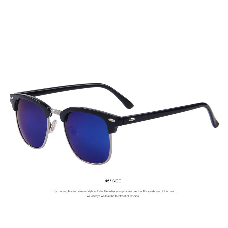 Men Retro Rivet Polarized Sunglasses Classic Brand Designer Unisex Sunglasses UV400
