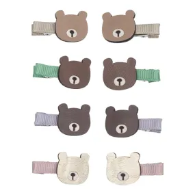Mini Hair Clips - Billy Bear