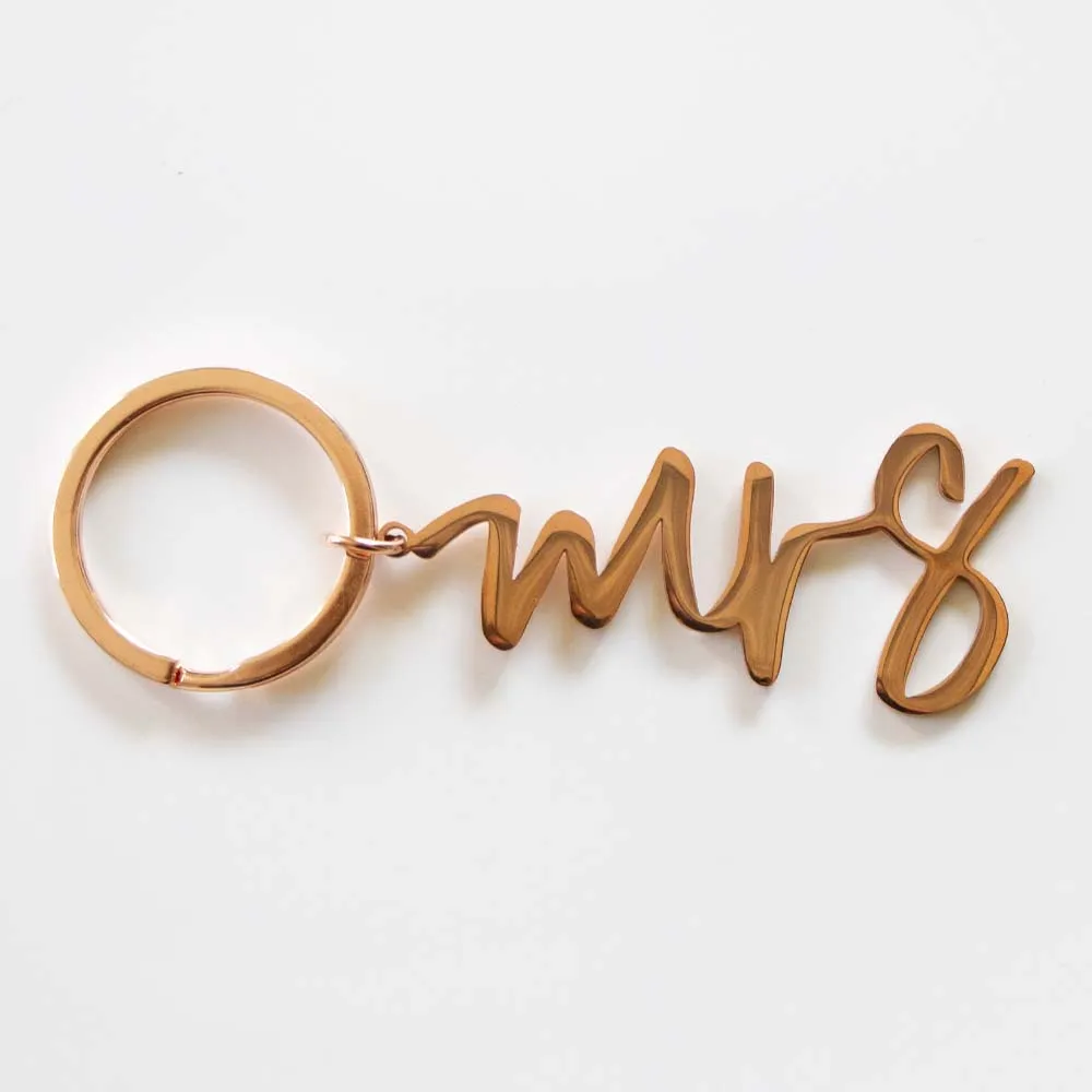 Mr and Mrs Keychains