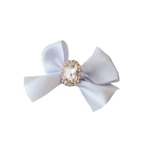 Olivia Dog Hair Bow in Blue
