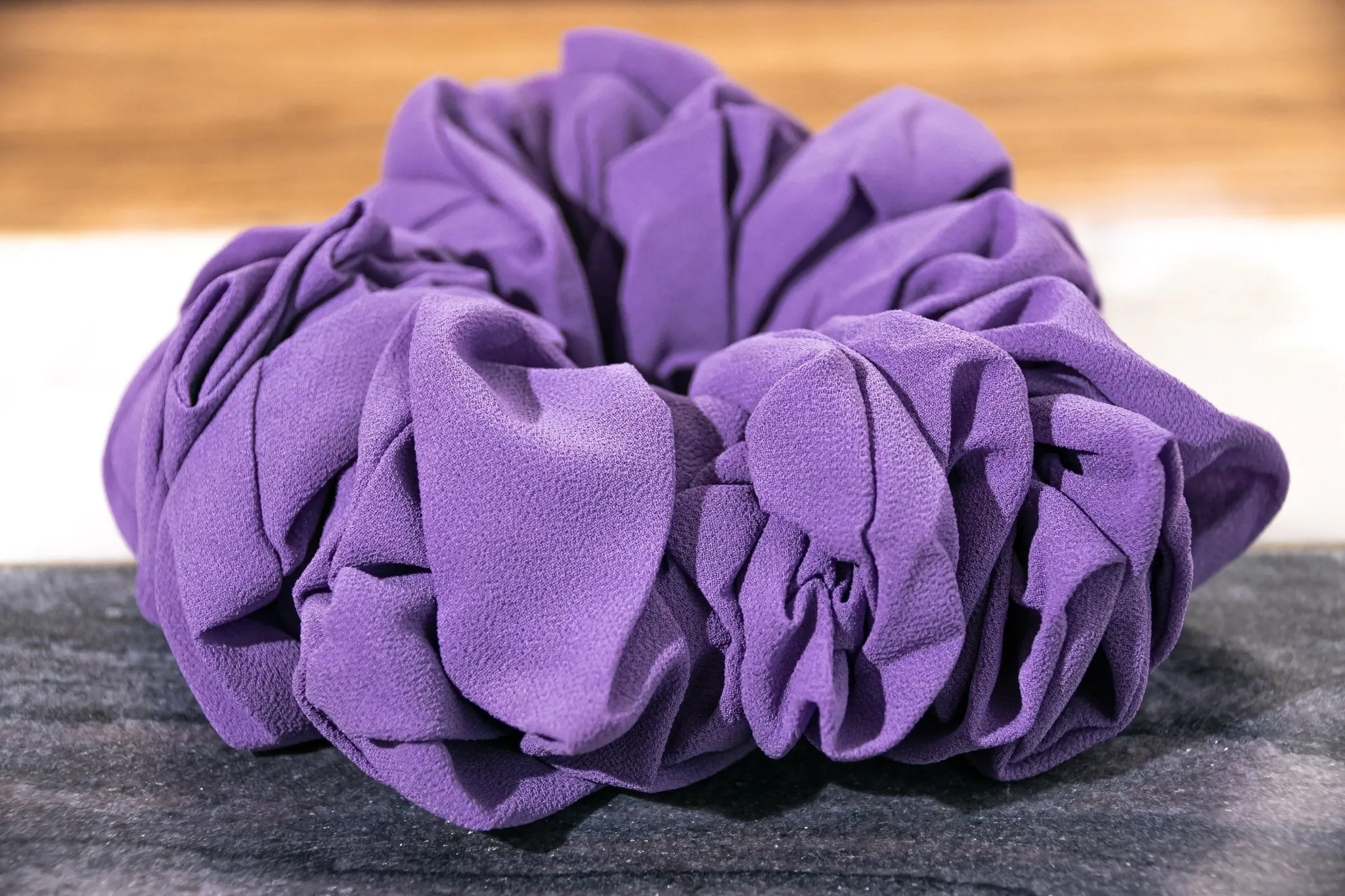 Oversized Chiffon hair scrunchies