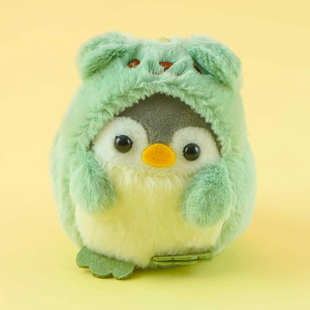 Penguin Bear Dress-Up Plushie Charm & Keychain