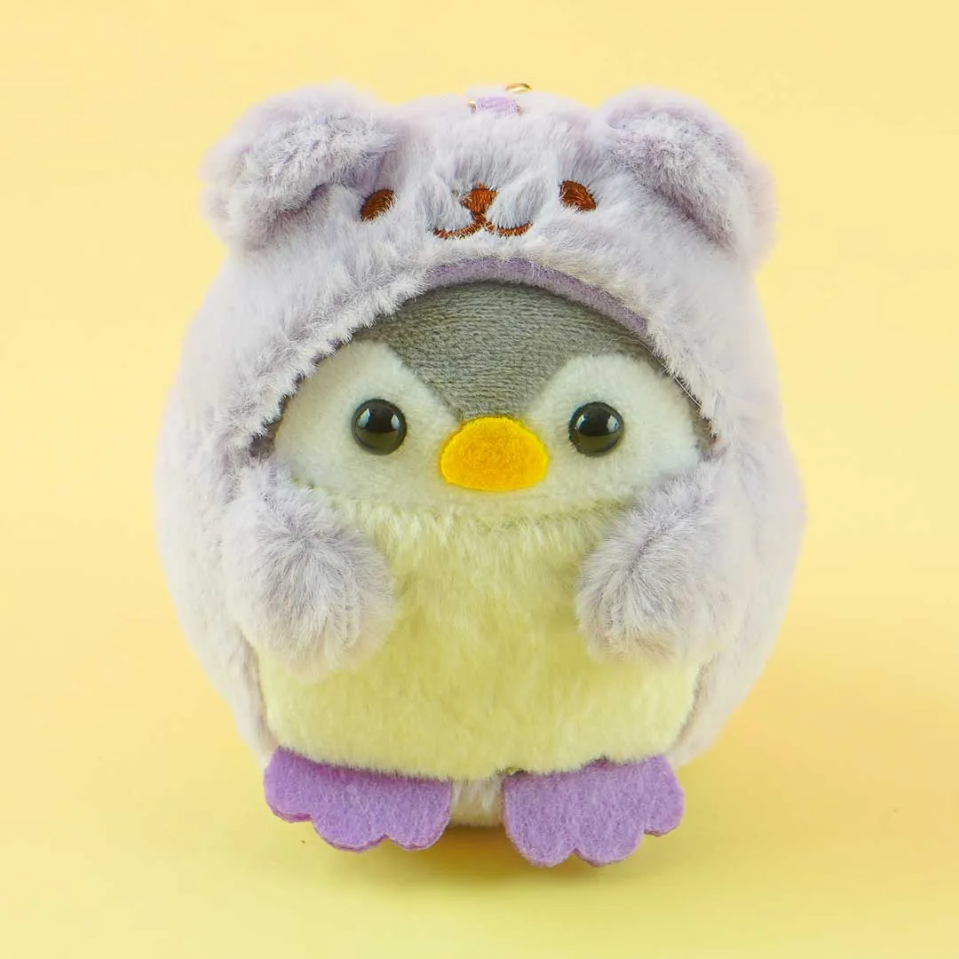 Penguin Bear Dress-Up Plushie Charm & Keychain