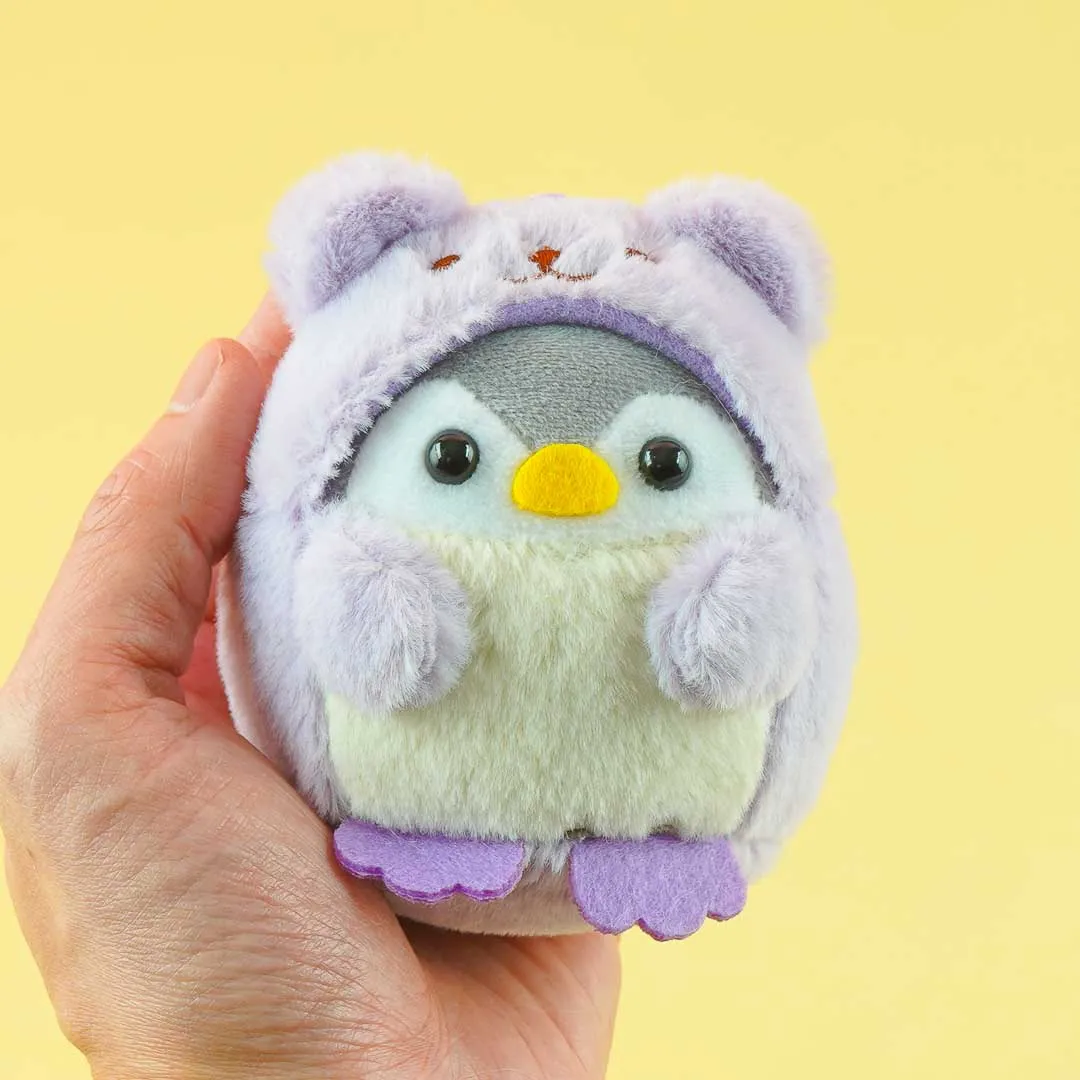 Penguin Bear Dress-Up Plushie Charm & Keychain