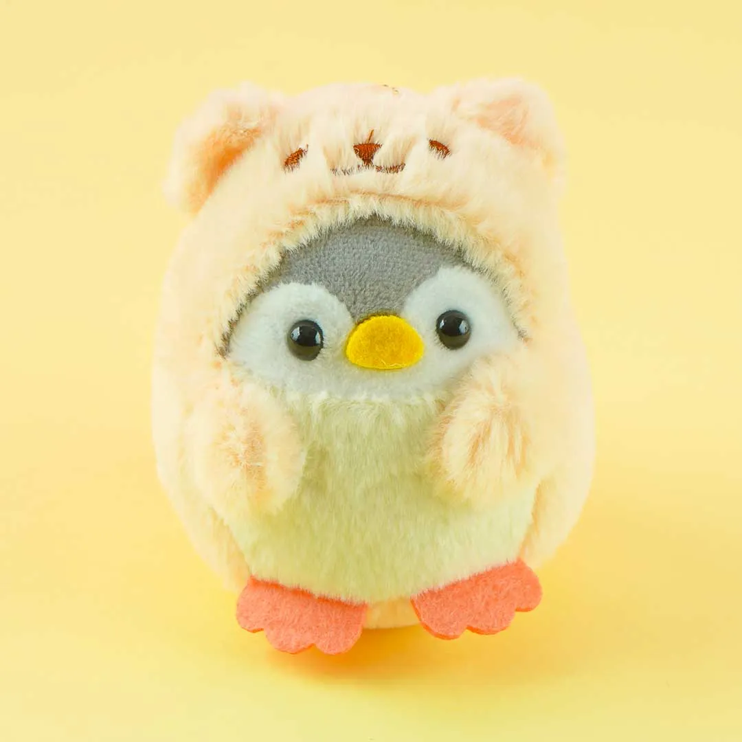 Penguin Bear Dress-Up Plushie Charm & Keychain
