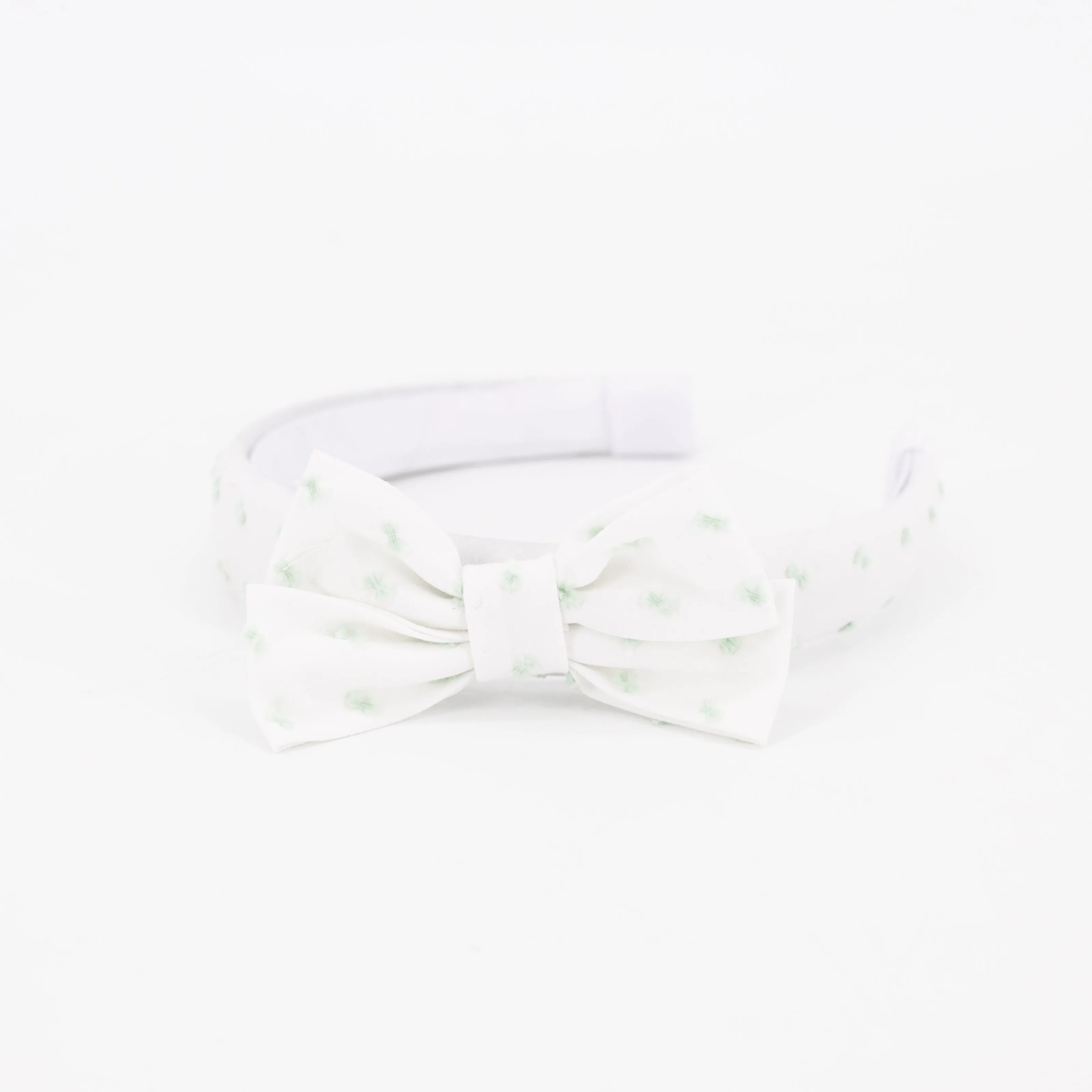 Peter Swiss Dot Headband