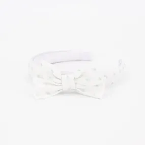 Peter Swiss Dot Headband