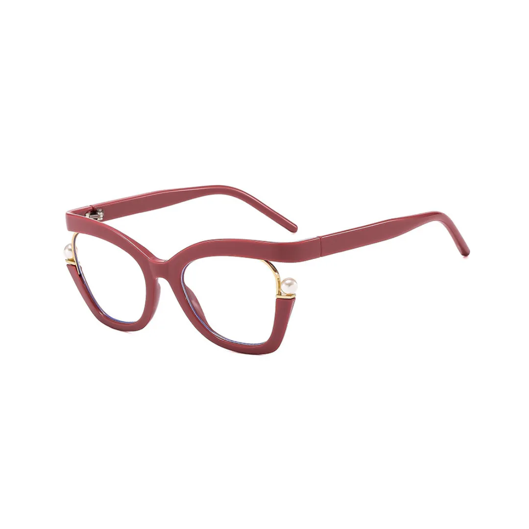Pre Order:  Anti-Blue Light Frame Pearl Sunglasses